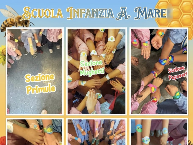 Giornata delle api alla scuola dell’infanzia A.Maré